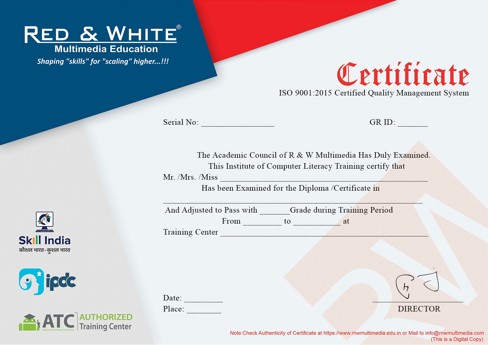 Certificate Background