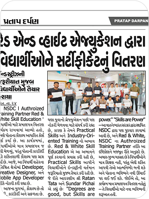 Red & White Institute Students Celebrate International Yoga Day with Yoga Poses