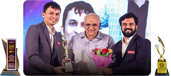 <h4>Awards, Recognitions & Certifications</h4>
<p>Recognised by NSDC, Skill India, an award from the Gujarat CM, the Highest placement in South Gujarat award by Divyabhaskar and more with certificates that boost your resume.</p>
