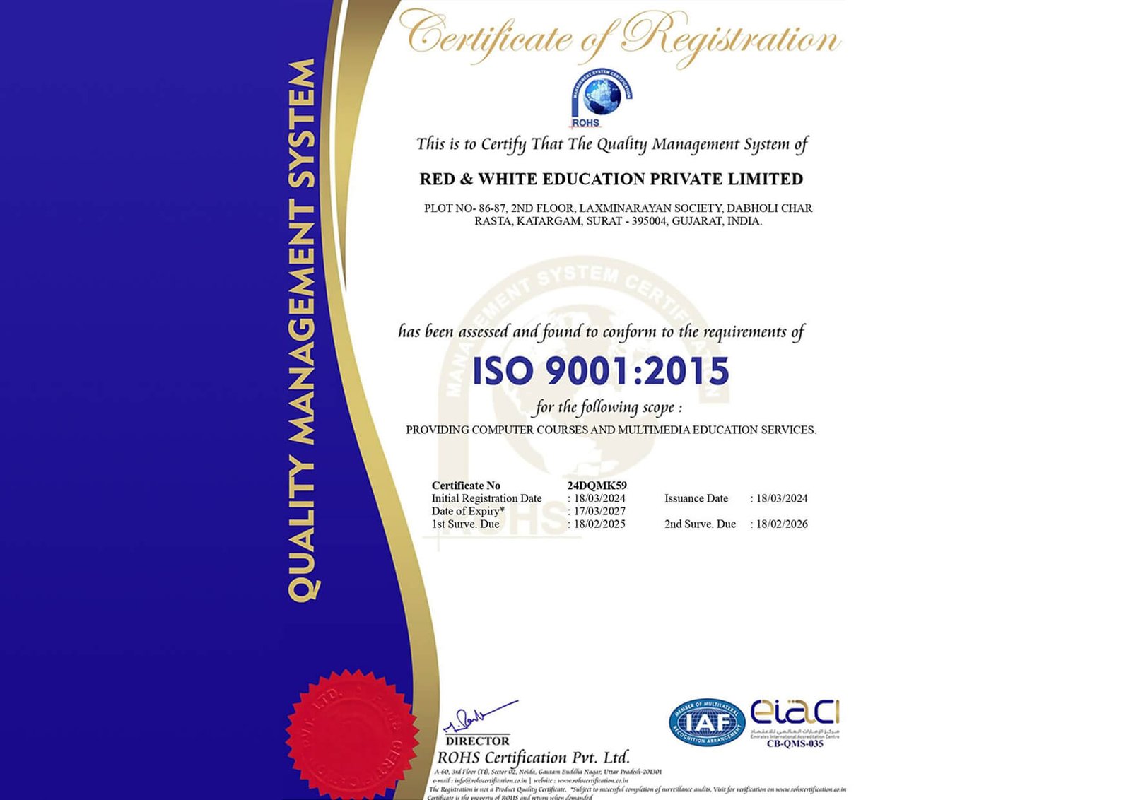 Certificate Image