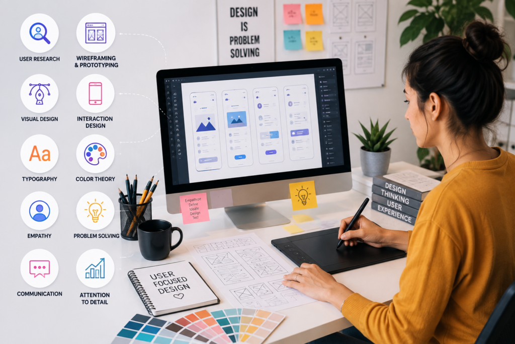 Skills Required to Become a UI/UX Designer
