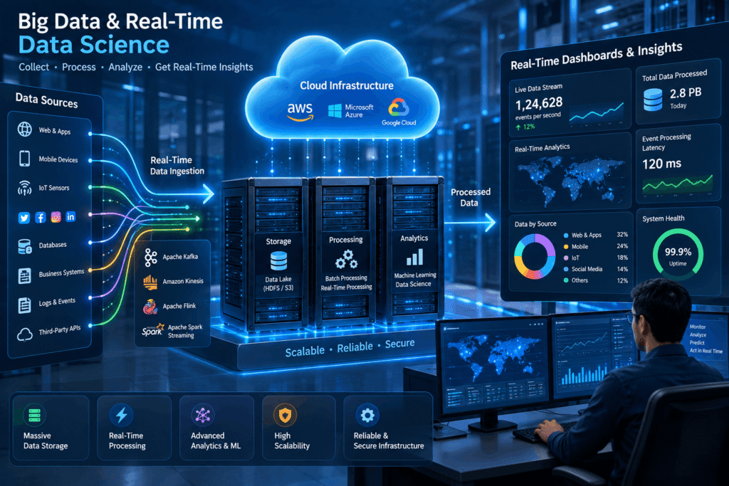 Big data and real-time data processing system