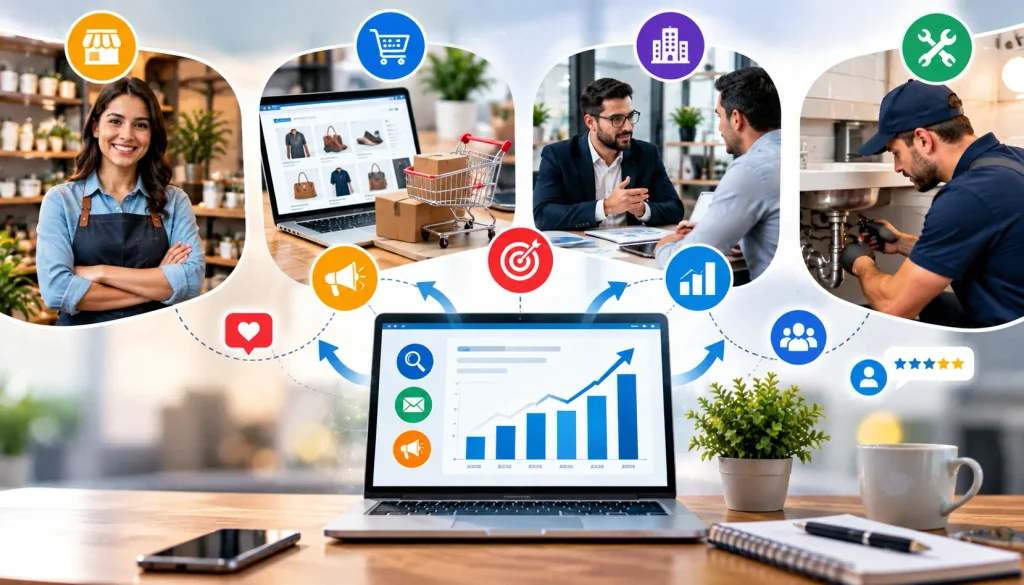 How Digital Marketing Helps Different Types of Businesses